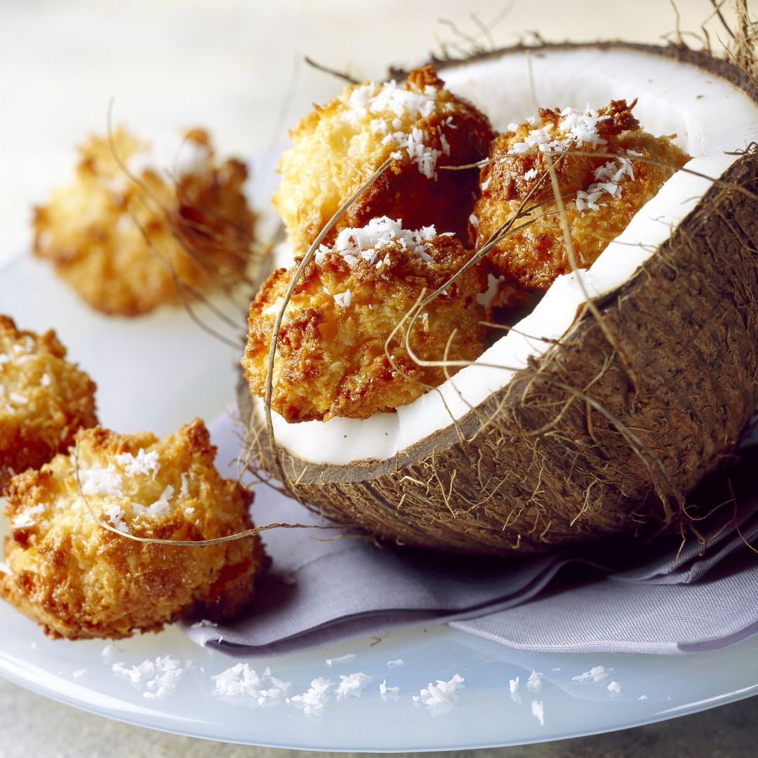 ‘Rochers coco’: el postre de coco que adoran los franceses y que no puede ser más fácil de hacer
