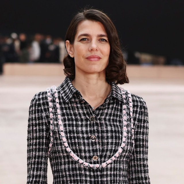 Carlota Casiraghi en el desfile de Chanel en Paris Fashion Week