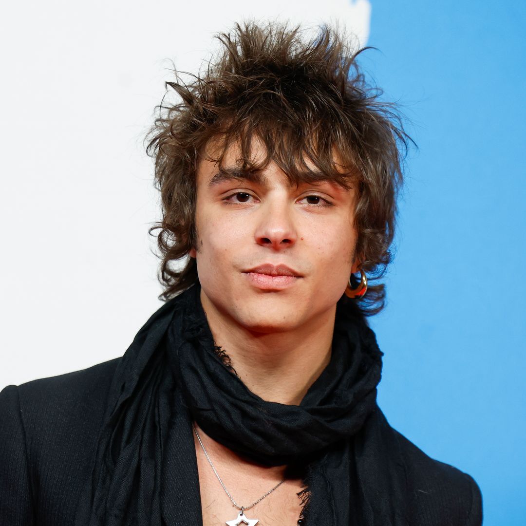 Mitch Robles en la presentación de 'Amarga Navidad' en Madrid.