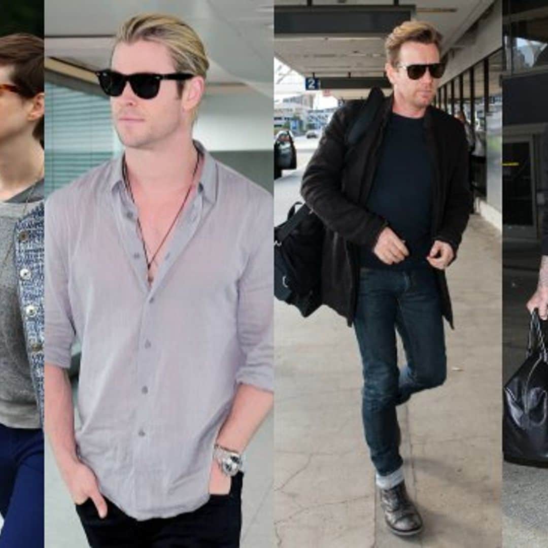 Moda de altos vuelos: El 'look' de viaje de las 'celebs'