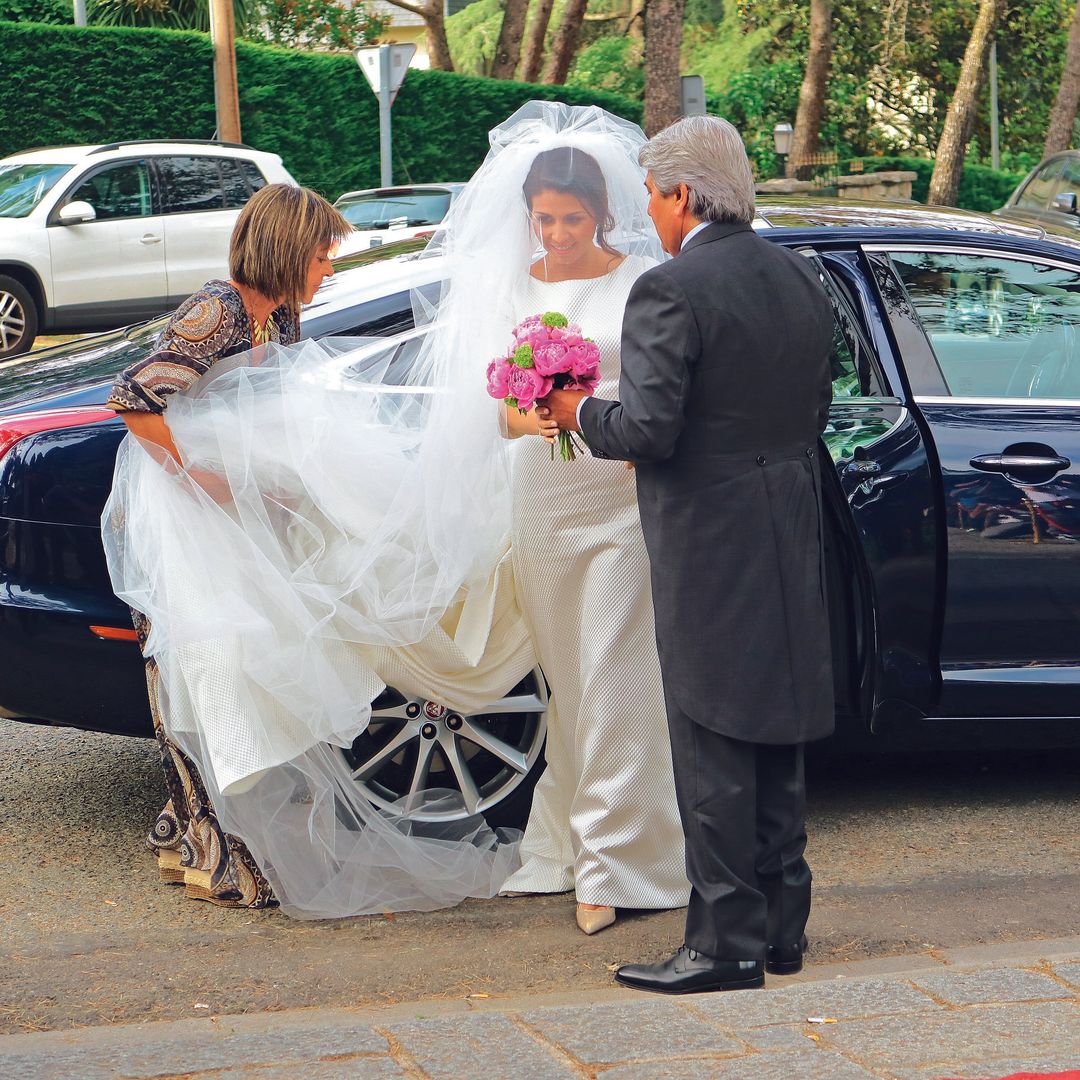 Sara Verdasco camino al altar