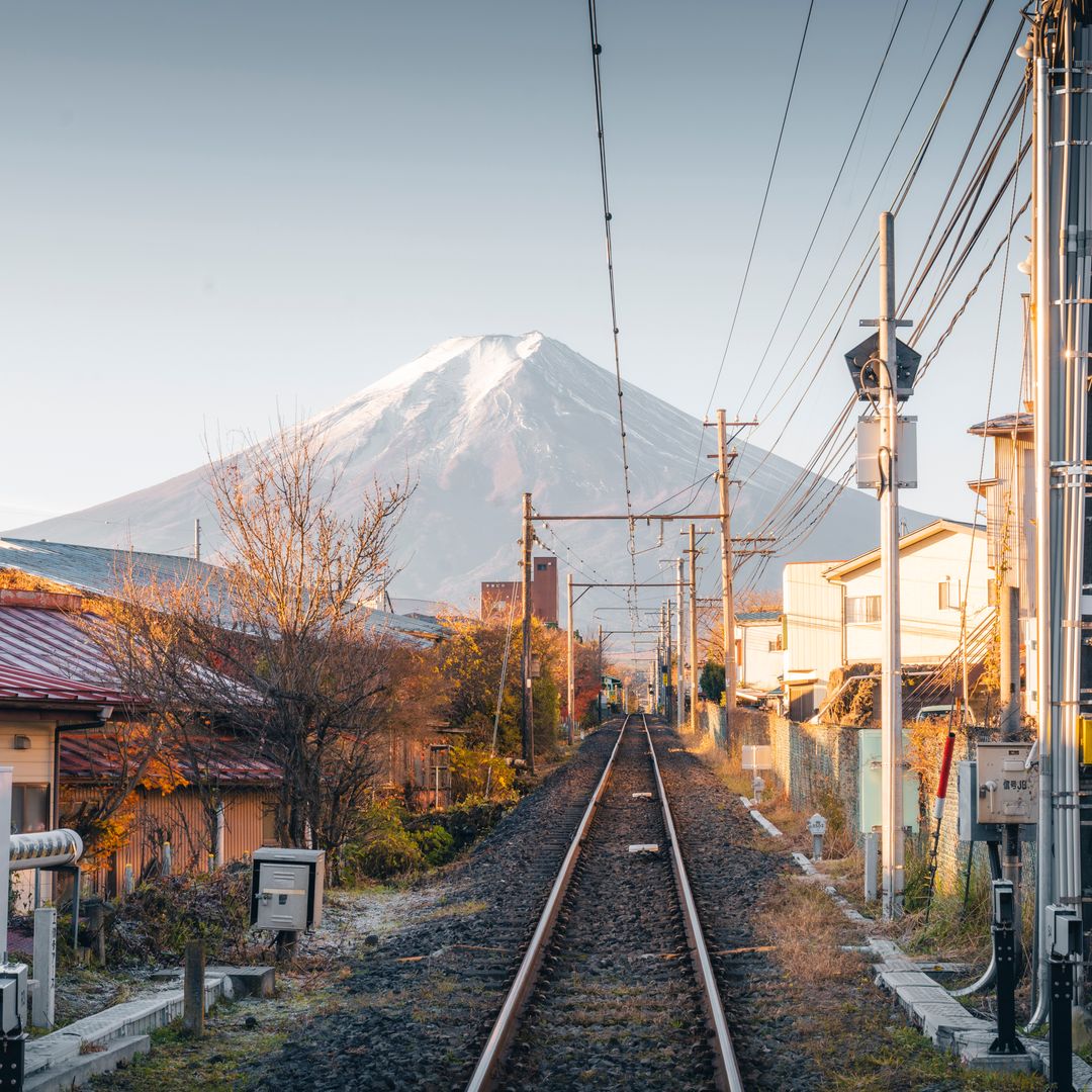 Con el tren bala en Japón, podrás llegar de forma muy rápida a los diferentes destinos.