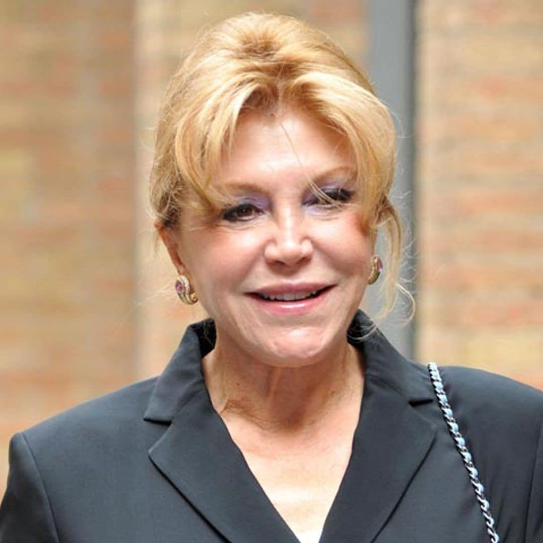 El desmentido rotundo de Carmen Cervera: "Sigo siendo baronesa y llevando el apellido de mi marido"