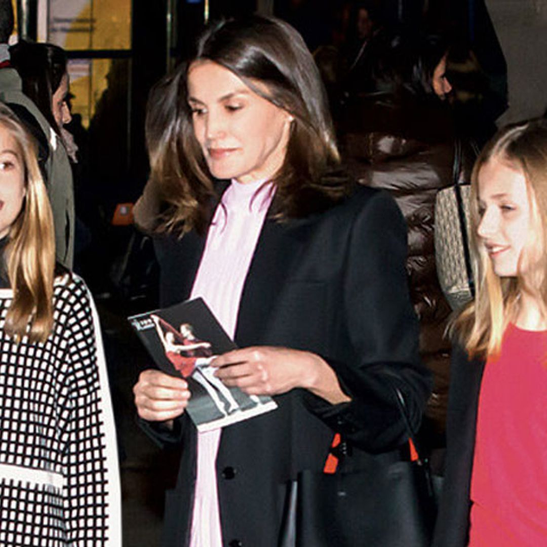 ¡Imitando a mamá! La infanta Sofía se viste con ropa de doña Letizia