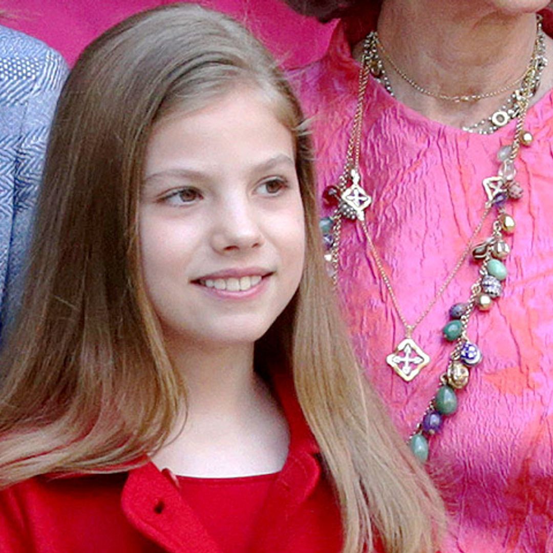La infanta Sofía hace su Primera Comunión esta mañana