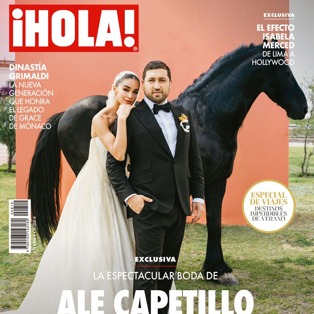 En ¡HOLA!, la espectacular boda de Ale Capetillo y Nader Shoueiry