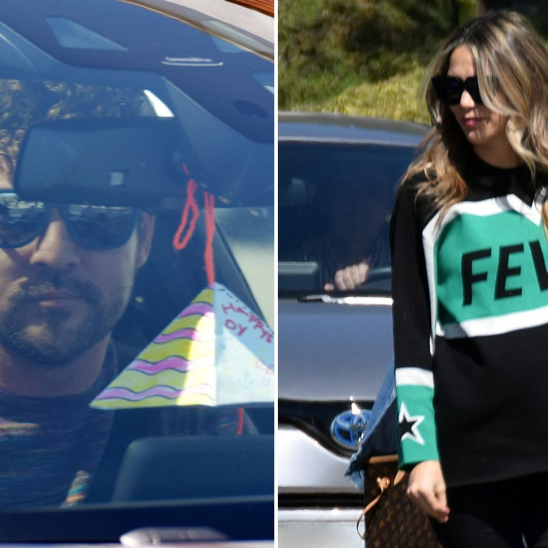 David Bisbal acompañana a Rosanna Zanetti a una revisión antes del nacimiento de su bebé