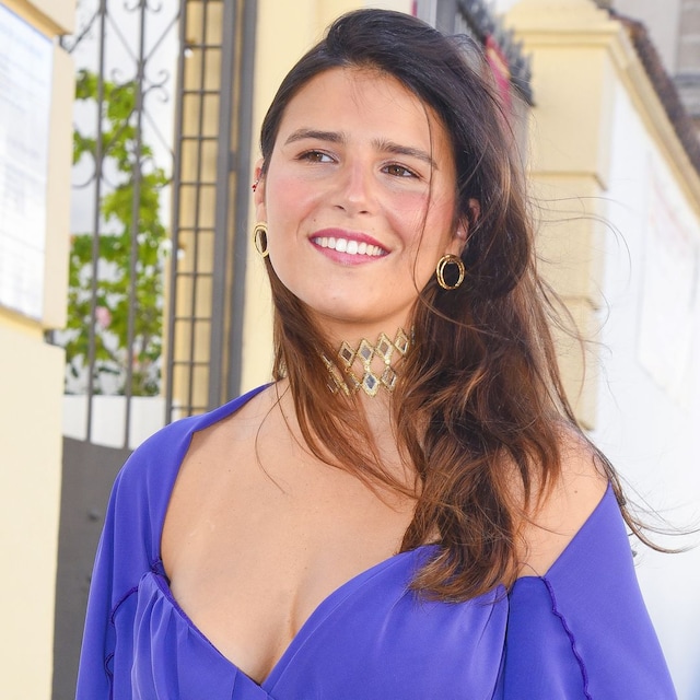 Cayetana Rivera en la boda de Sibi Montes y Mateo Ibáñez en el Puerto de Santa María en Cádiz el 21 de junio de 2024
