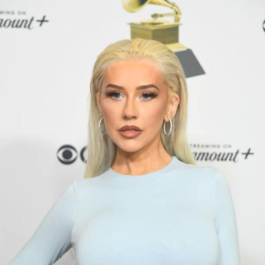 El ‘clean look’ de Christina Aguilera que nos recuerda que menos es más