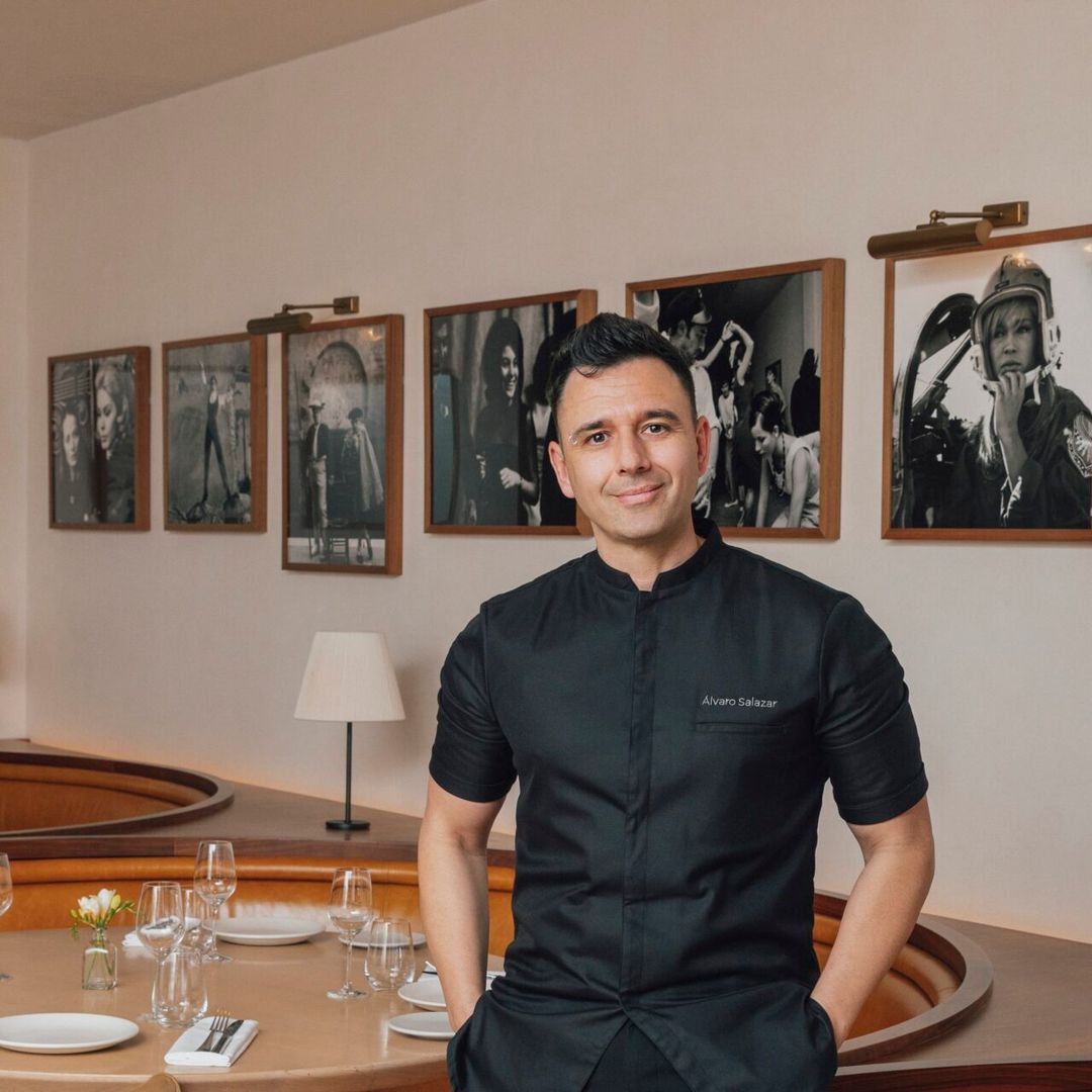 Álvaro Salazar en el restaurante Veraz