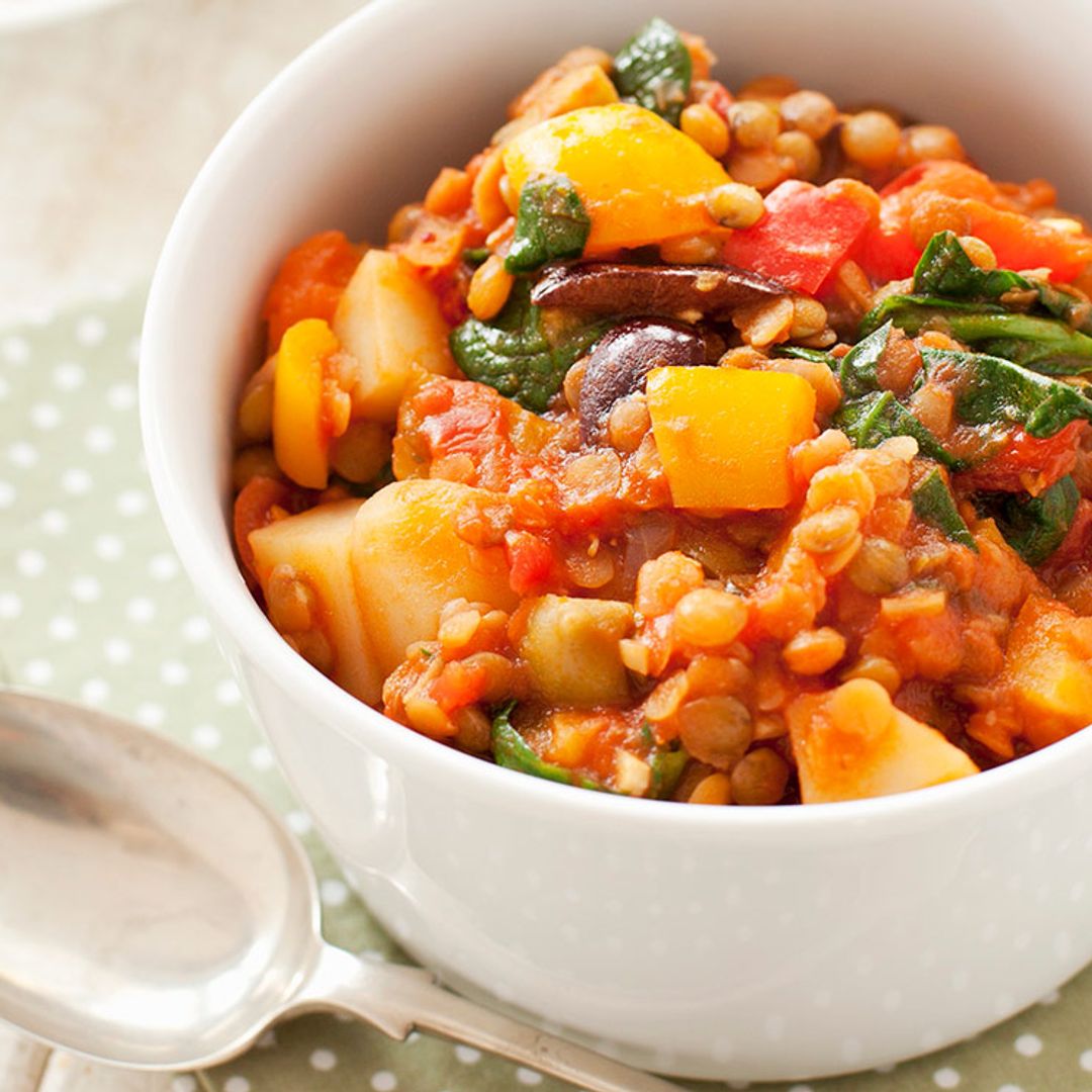 Deliciosos platos con lentejas para vegetarianos