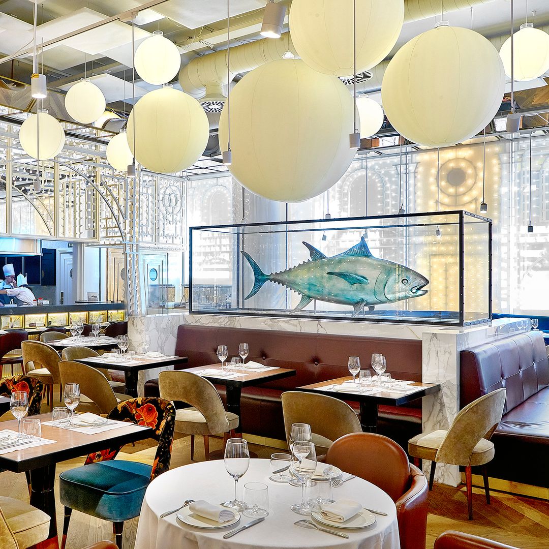 Sala del restaurante BiBo Madrid by Dani García
