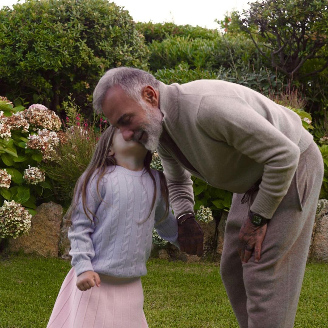 Gianluca Vacchi y Sharon Fonseca bautizan su nuevo yate en honor a su hija, Blu Jerusalema