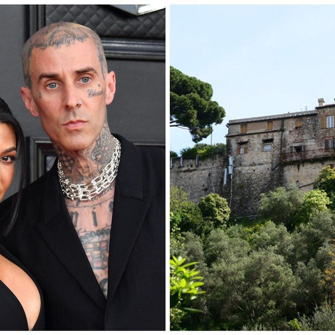Kourtney Kardashian y Travis Barker celebrarán su tercera boda en un increíble castillo italiano