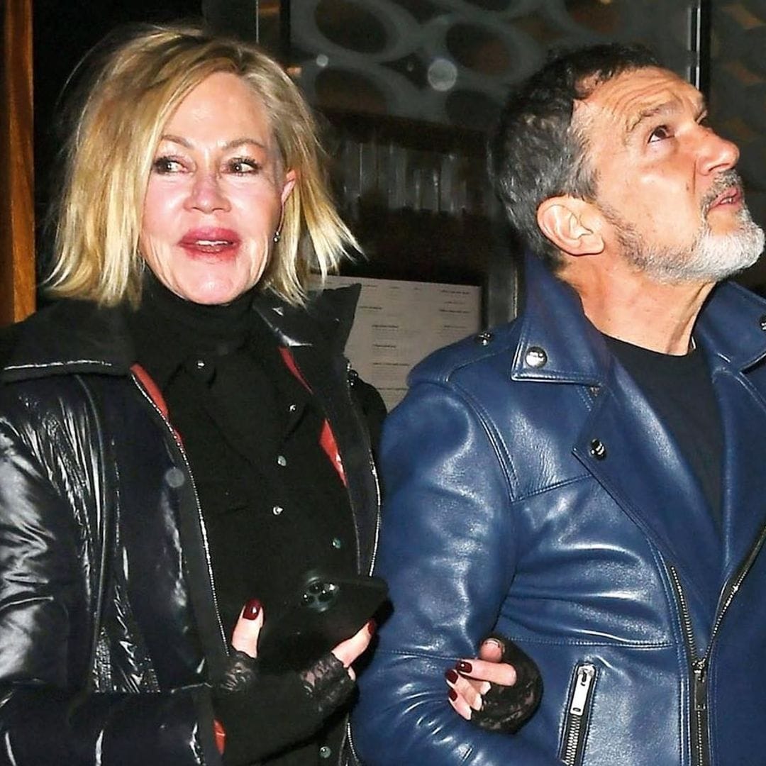 Antonio Banderas y Melanie Griffith, la fuerza del cariño: la imagen que demuestra su buena relación