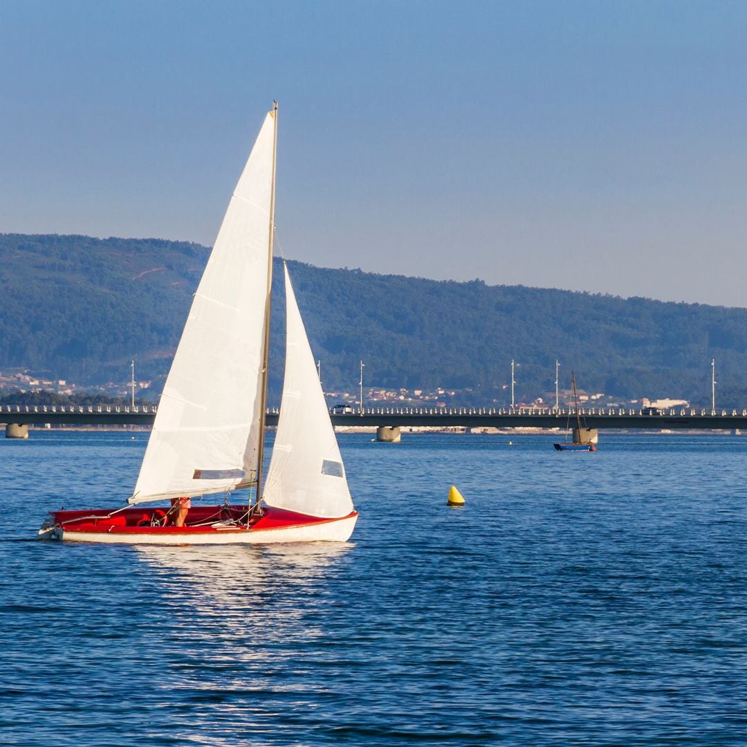 Navegando por la isla de Arousa, Pontevedra