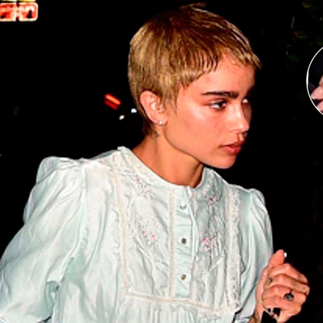 El increíble anillo de compromiso de Zoë Kravitz: un diamante de 7 quilates valorado en 500 mil euros