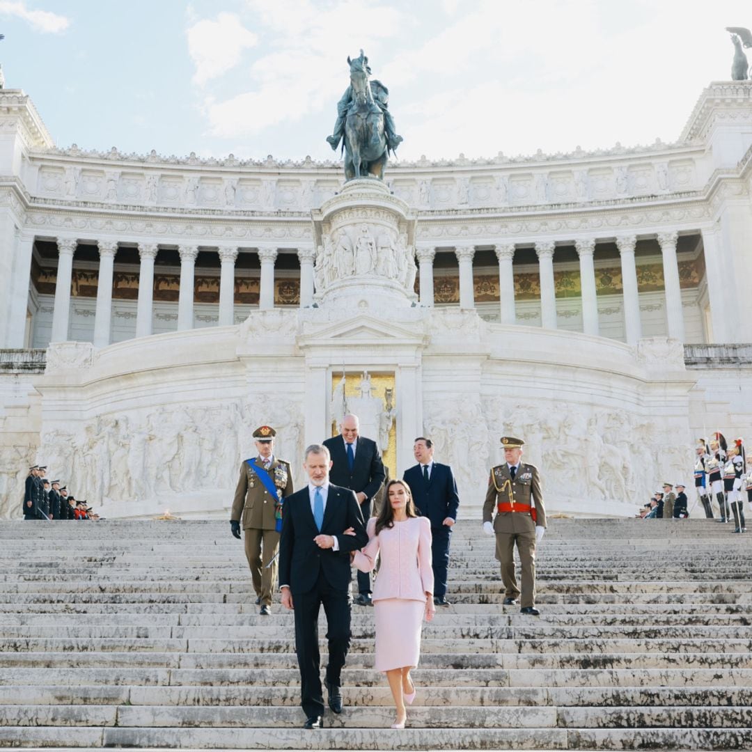 Las mejores imágenes de los Reyes en su viaje de estado a Italia
