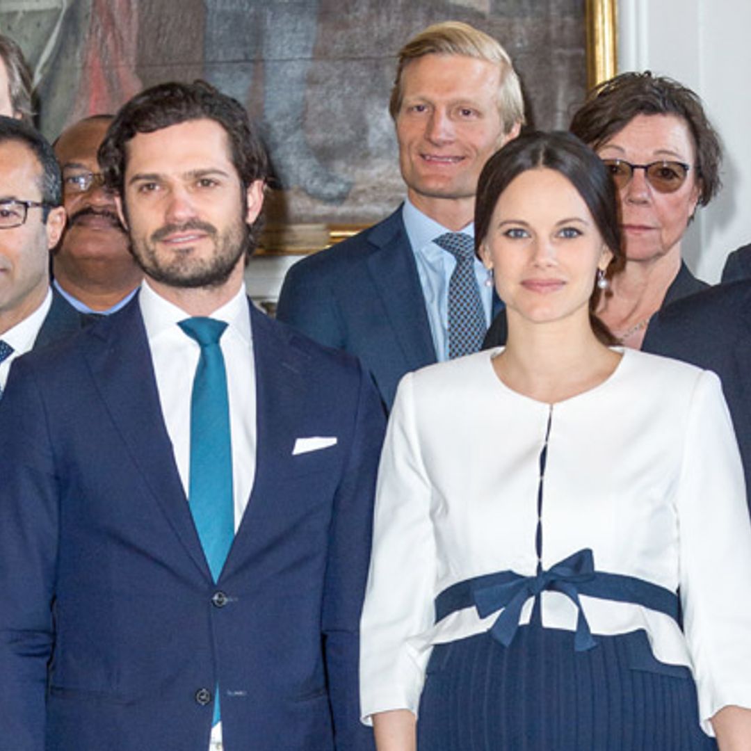 Sofia de Suecia, una premamá con la agenda repleta