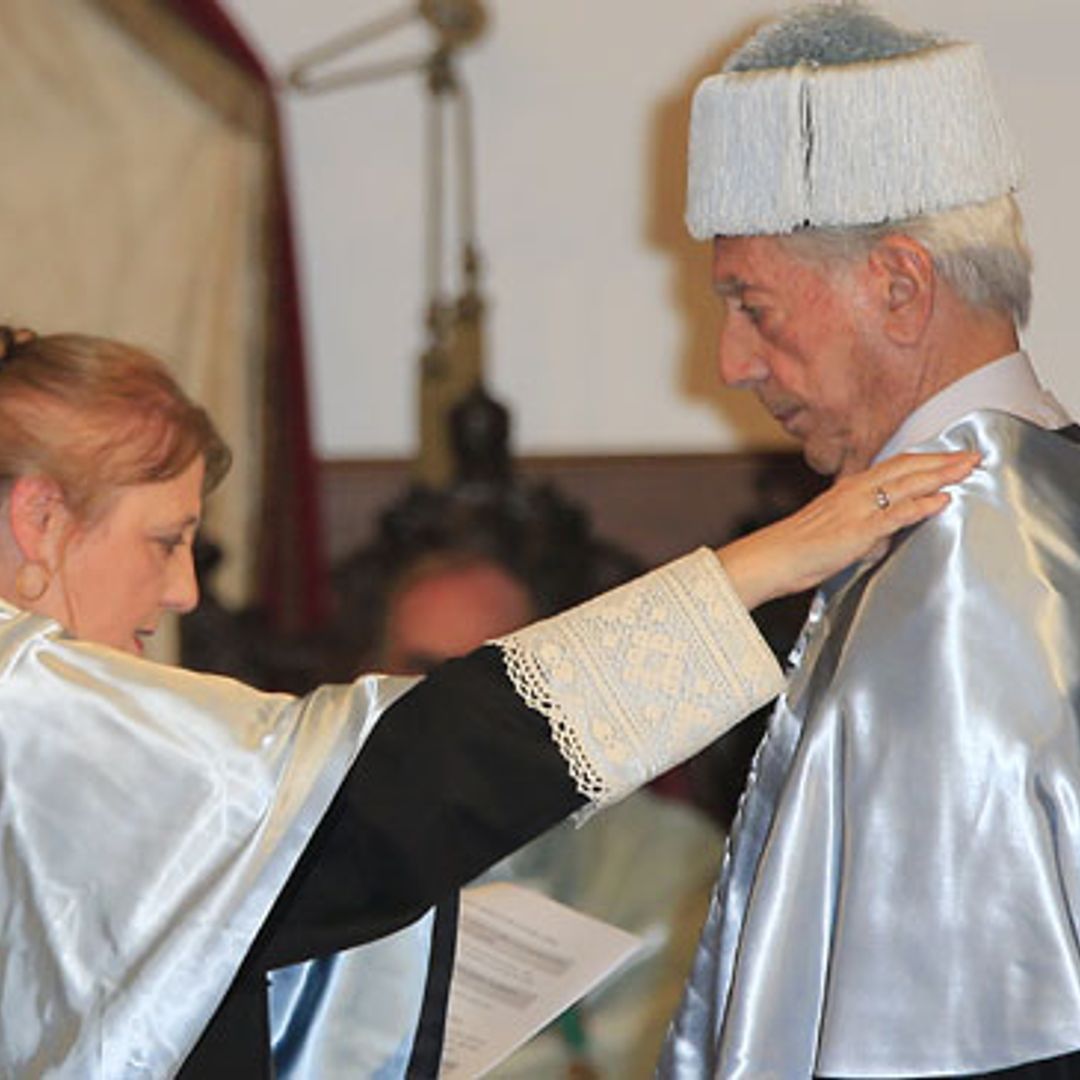 Mario Vargas Llosa, investido Doctor Honoris Causa por la universidad de Salamanca