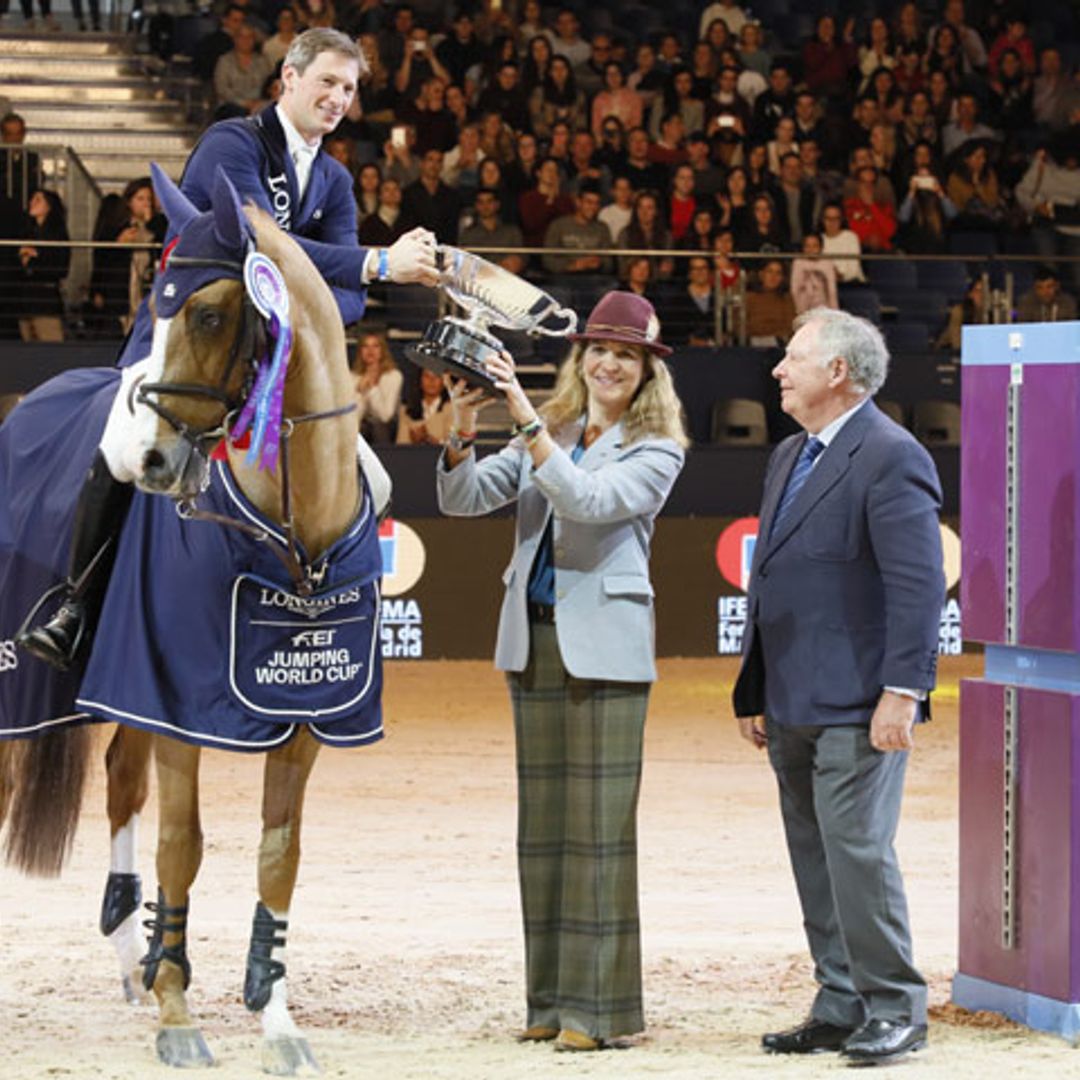 La Madrid Horse Week, el motivo por el que la infanta Elena no ha acompañado a su padre a la F1