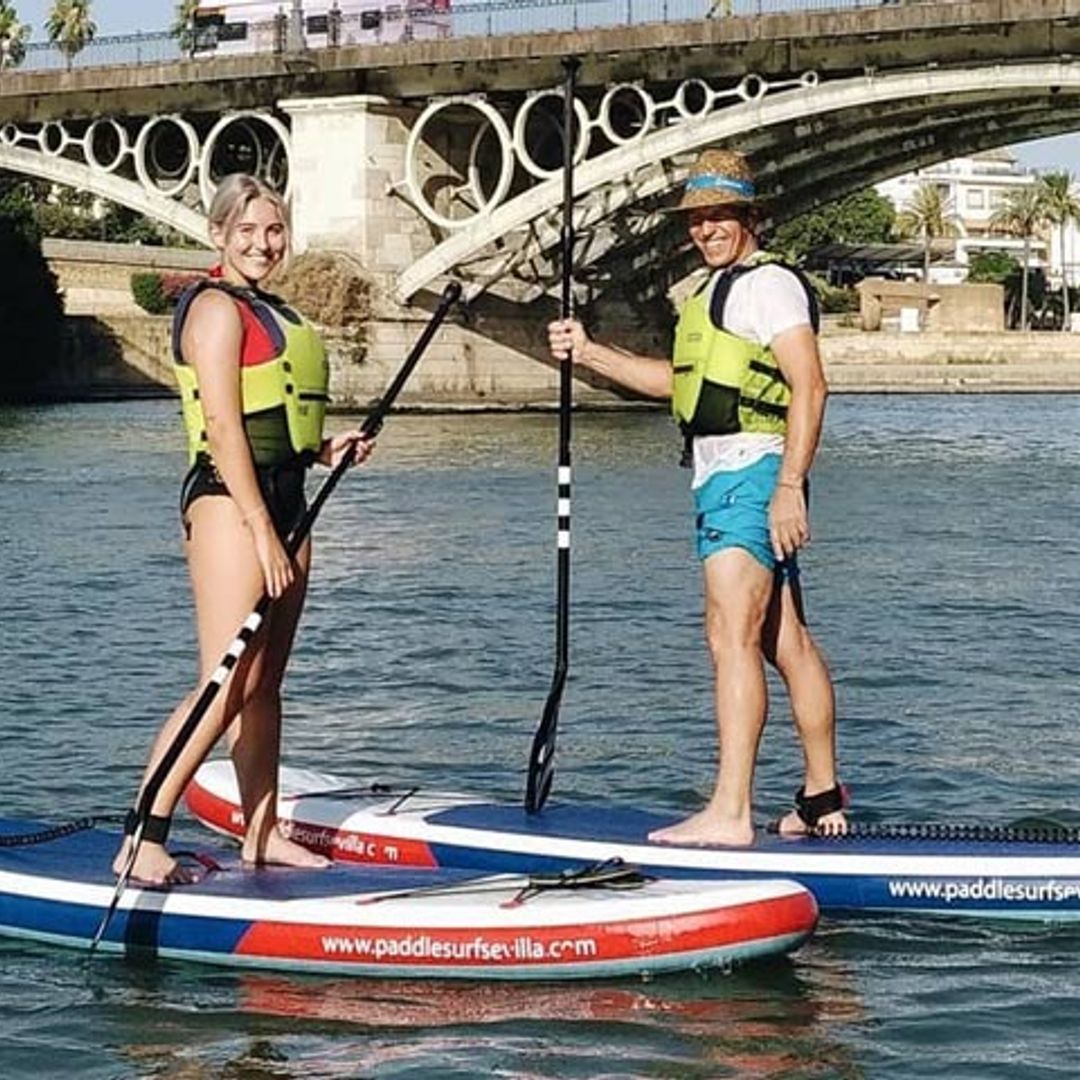 La divertida manera con la que Alba Díaz y Manuel Díaz dan la bienvenida al verano
