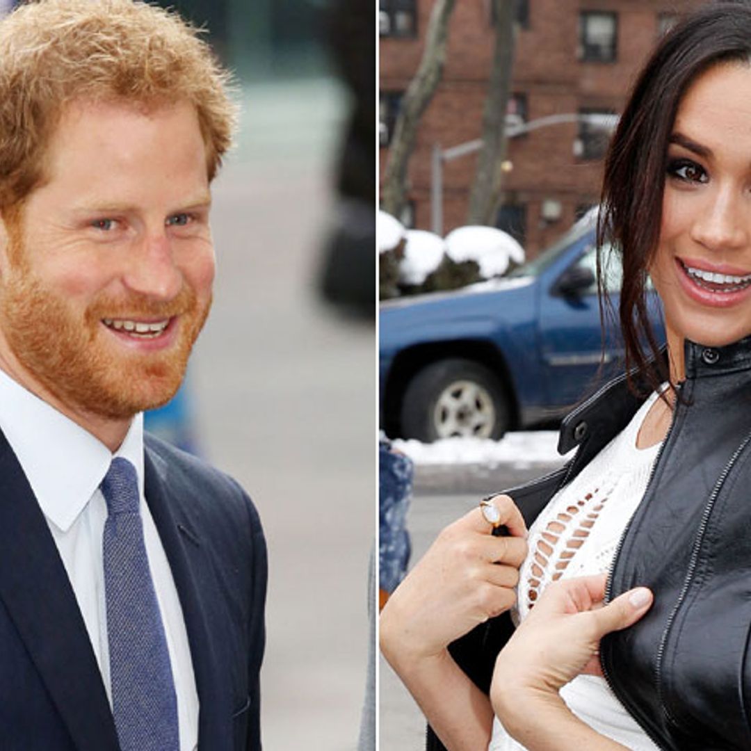Harry de Inglaterra y Meghan Markle, fotografiados juntos por primera vez