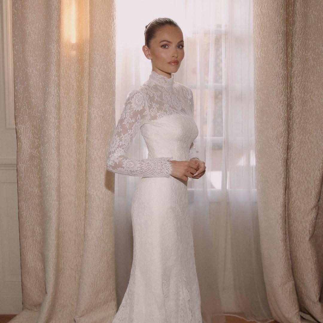 Thylane Blondeau, 'la niña más guapa del mundo', celebra su segunda boda en la Riviera Francesa con un vestido de delicado encaje transparente