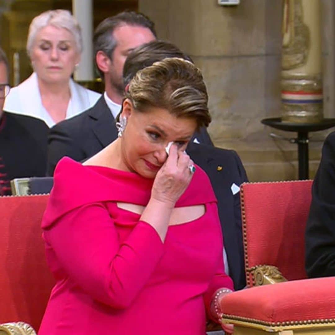 Las lágrimas de María Teresa de Luxemburgo antes de la abdicación del Gran Duque
