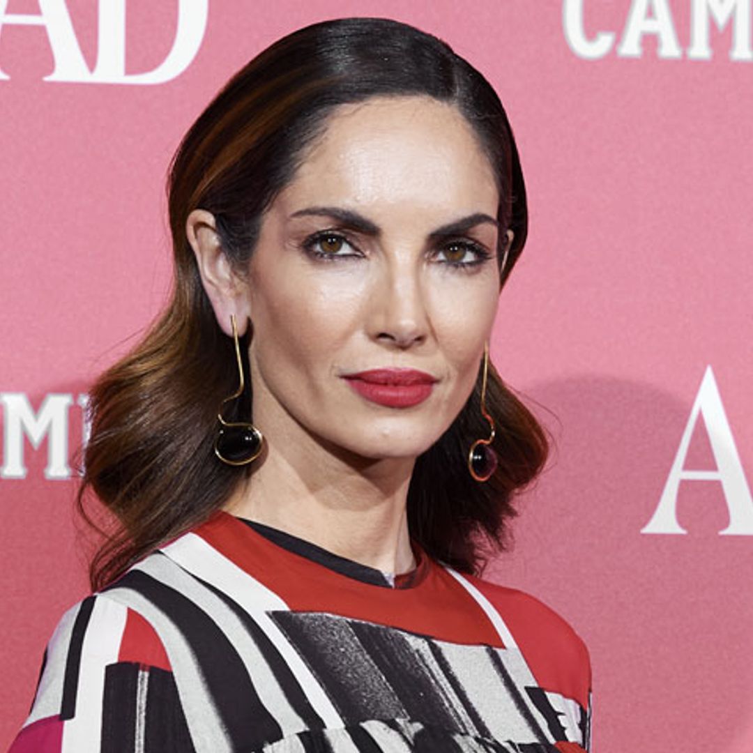 Eugenia Silva se viste de invitada perfecta con un vestido con mensaje