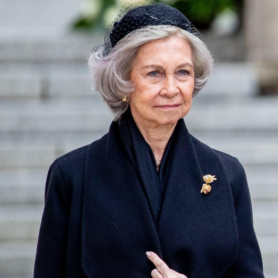 Así fue la despedida de la reina Sofía a su tercera hermana, Tatiana Radziwill, en París y en la intimidad