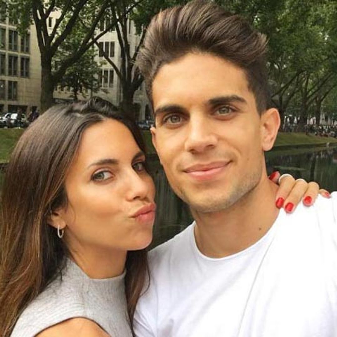Inesperado golpe para Melissa Jiménez y Marc Bartra a dos meses de su boda