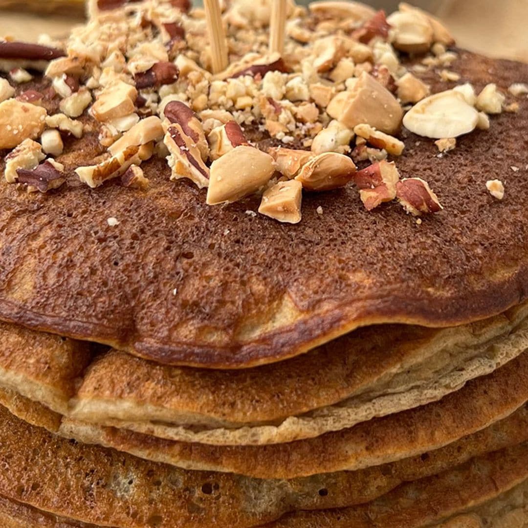 Tortitas de avena con frutos secos