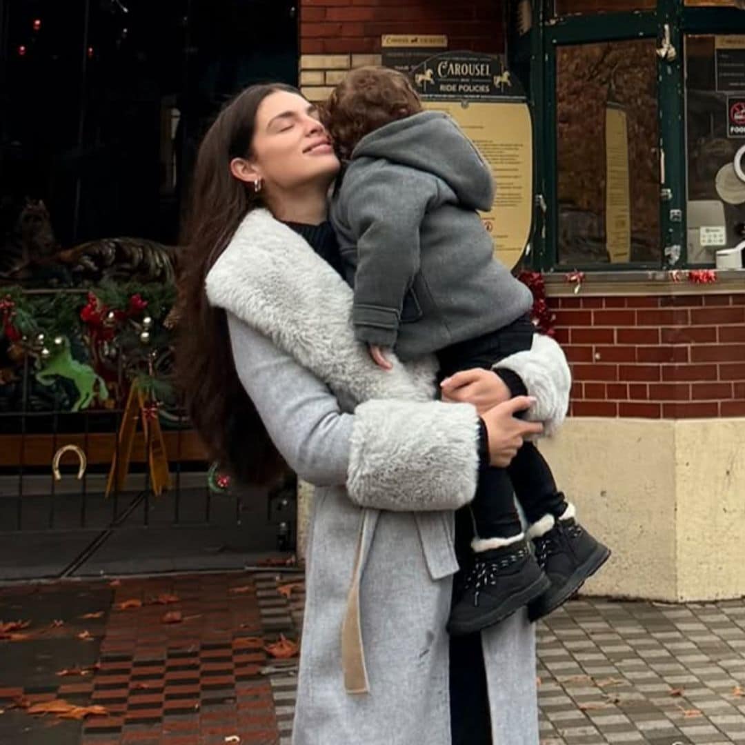'Marquitos', el bebé de Marc Anthony, disfruta con su mamá de una aventura en Central Park