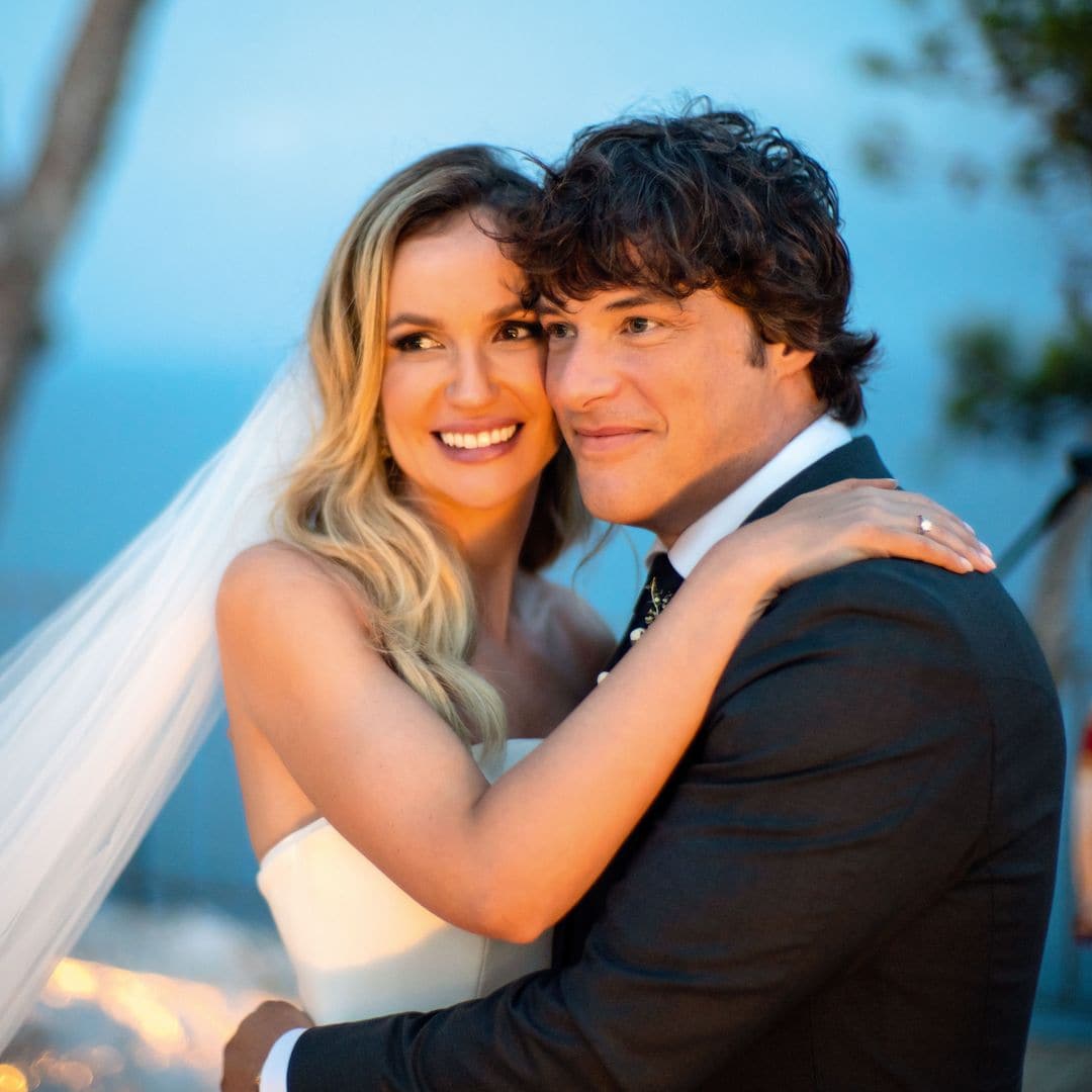 Jordi Cruz y Rebecca Lima en su boda