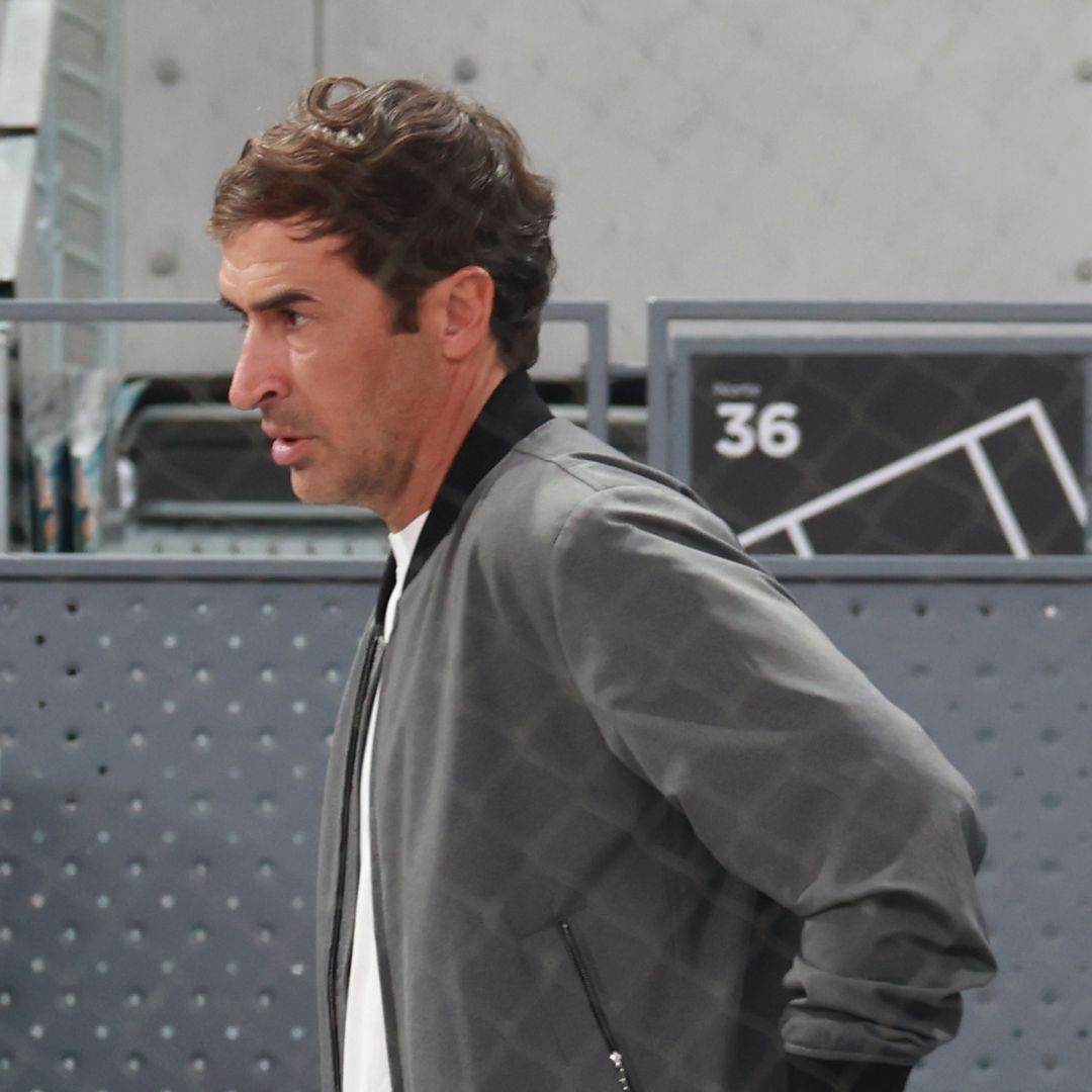 El sorprendente parecido entre Raúl González y su hijo que ha revolucionado el Mutua Madrid Open