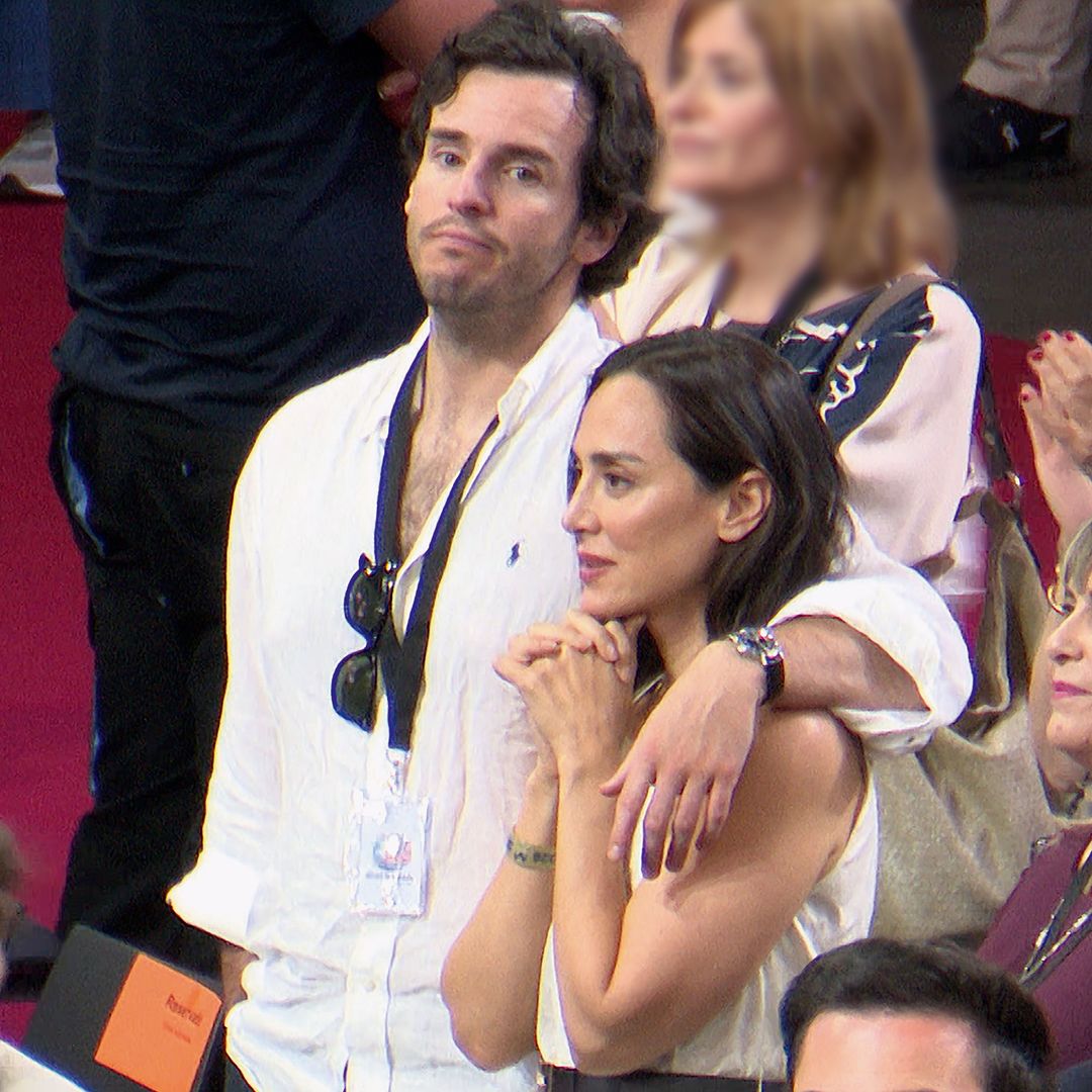 Tamara Falcó e Iñigo Onieva juntos viendo al Papa