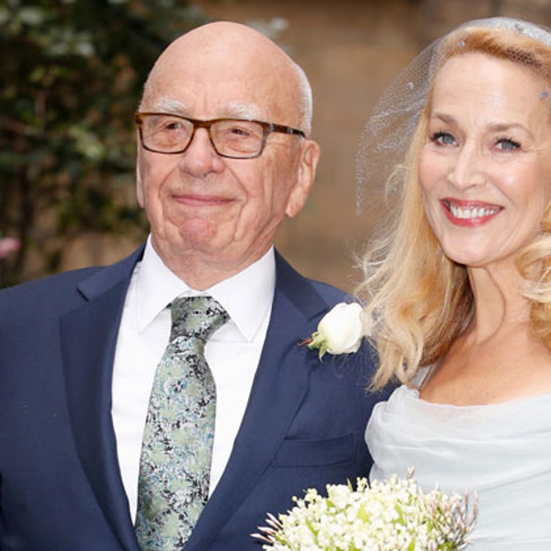 Rupert Murdoch y Jerry Hall, la boda con invitados de lujo que ha vestido Londres de azul