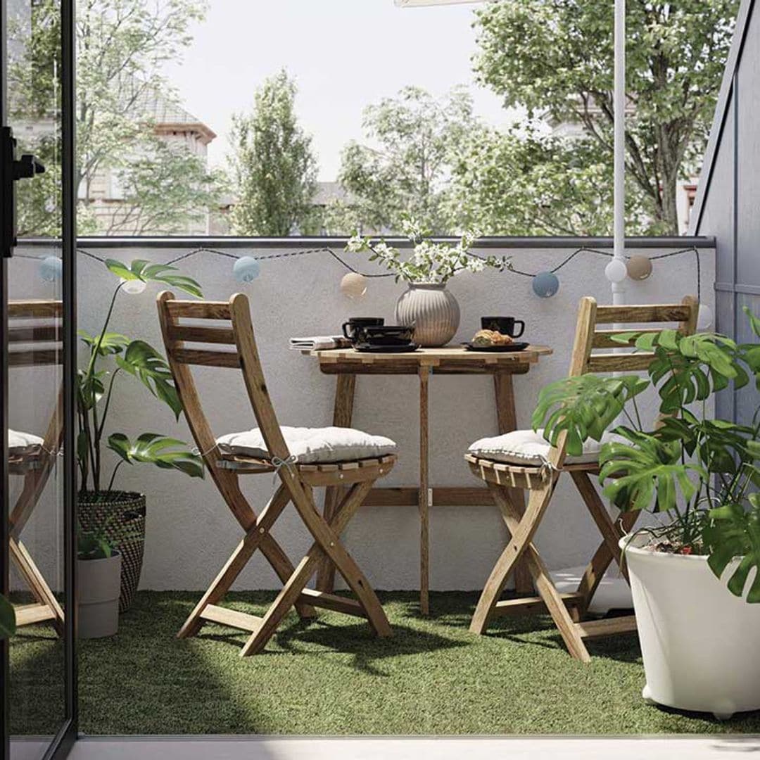 ¿Una terraza con pocos metros? 10 ideas estupendas para aprovechar el espacio