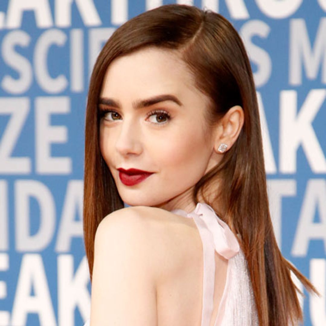 ¿Rubia o castaña? Lily Collins vuelve a confundir a todos con su color de pelo