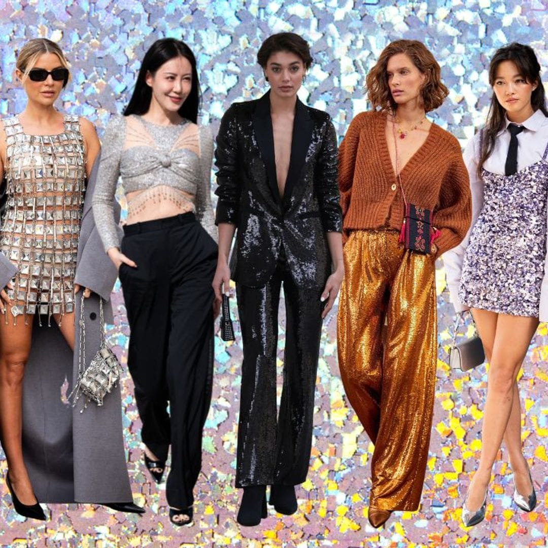 Diez looks de fiesta con lentejuelas y prendas 'glitter' que te inspirarán esta Navidad