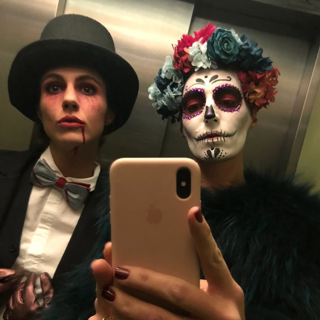 Las hermanas Ana Cristina Portillo y Eugenia Osborne sorprenden a sus seguidores con sus increíbles looks de Halloween