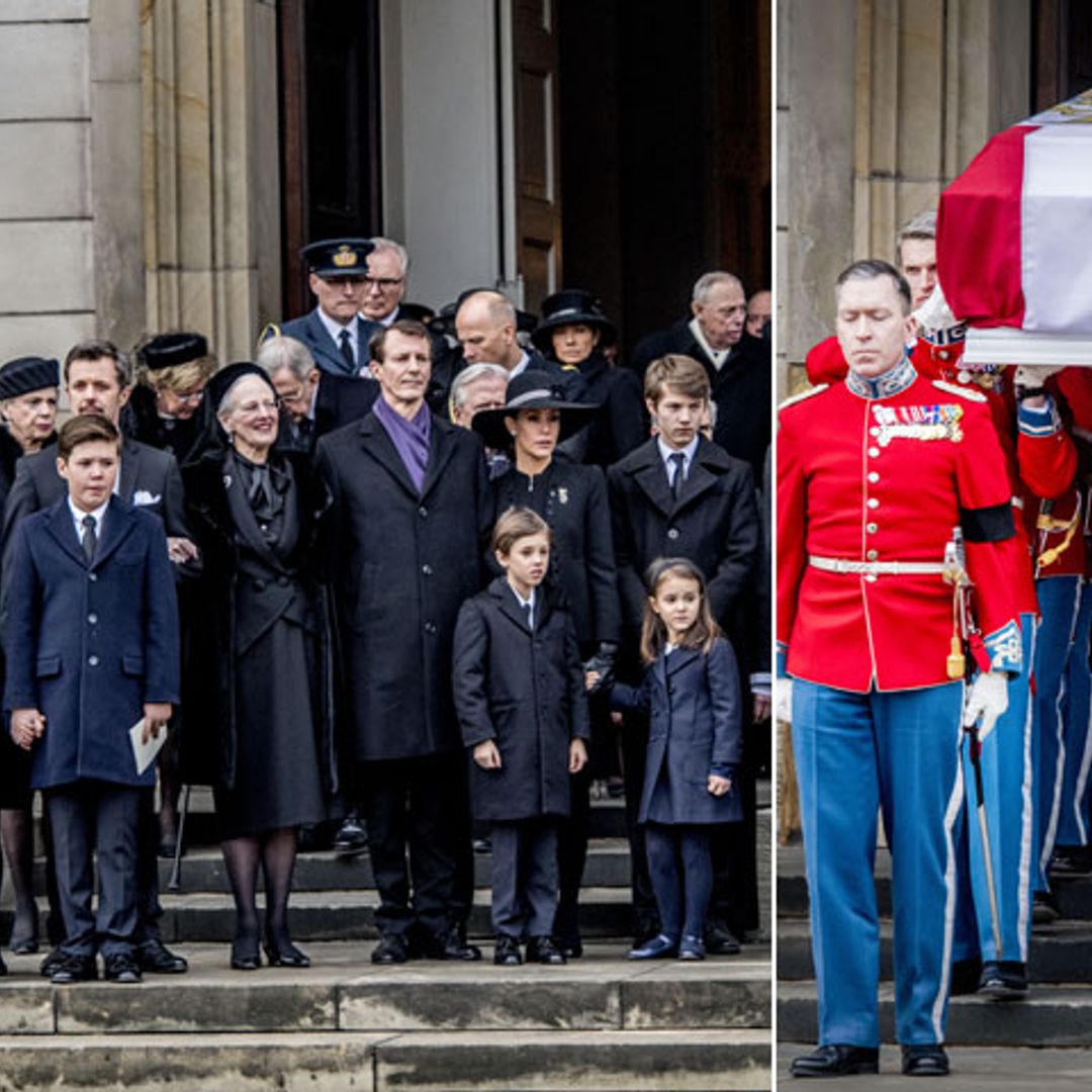 La Familia Real danesa despide al príncipe Henrik en un solemne funeral