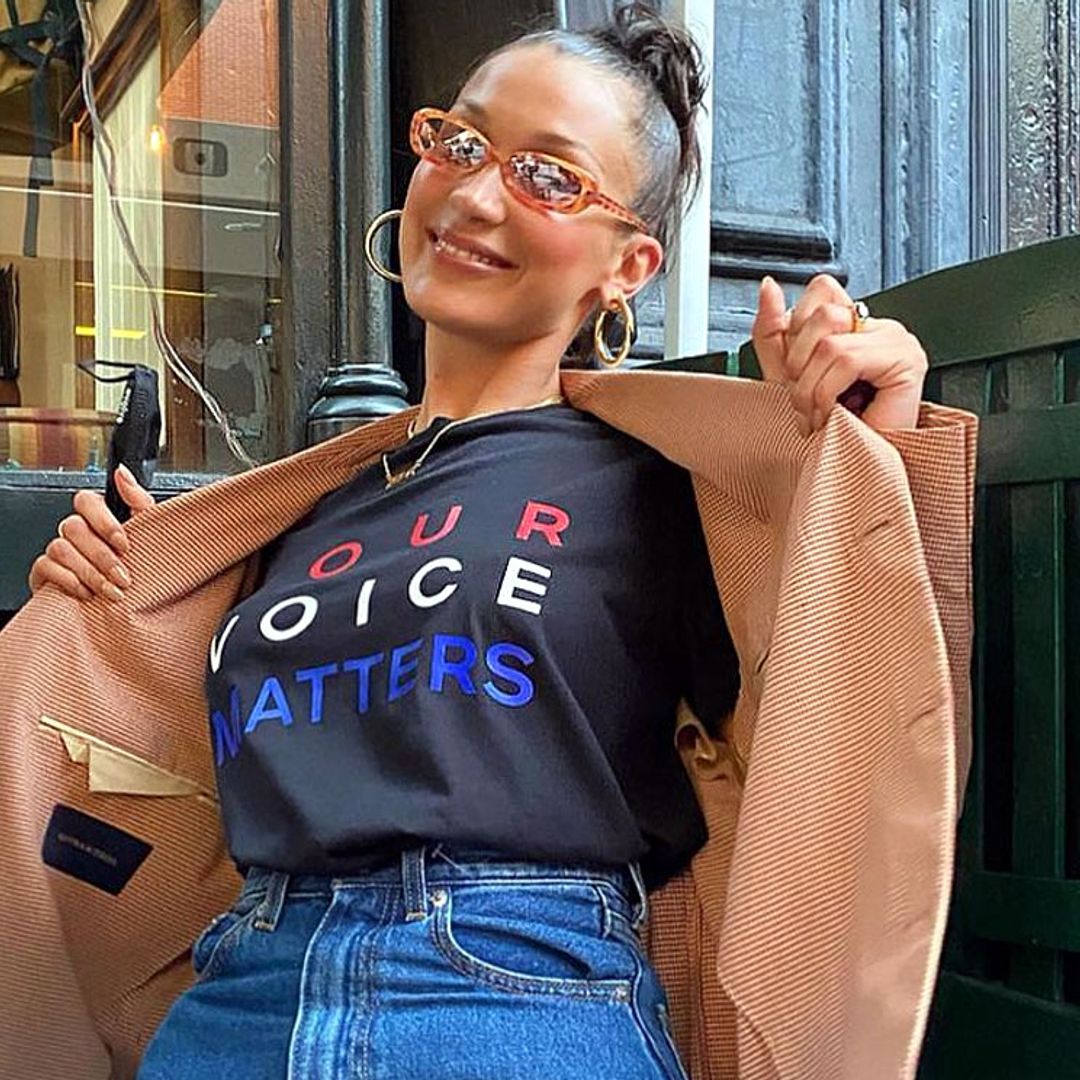 De las hermanas Hadid a Jennifer Lopez: los ingeniosos looks con los que han animado a votar
