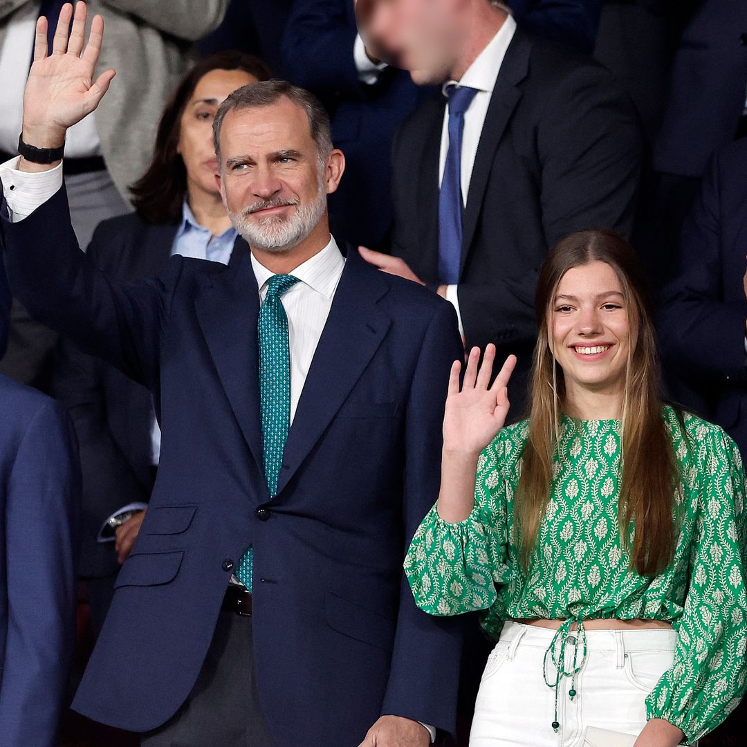 La infanta Sofía acompañará al rey Felipe VI en la final de la Eurocopa que enfrenta a España e Inglaterra en Berlín