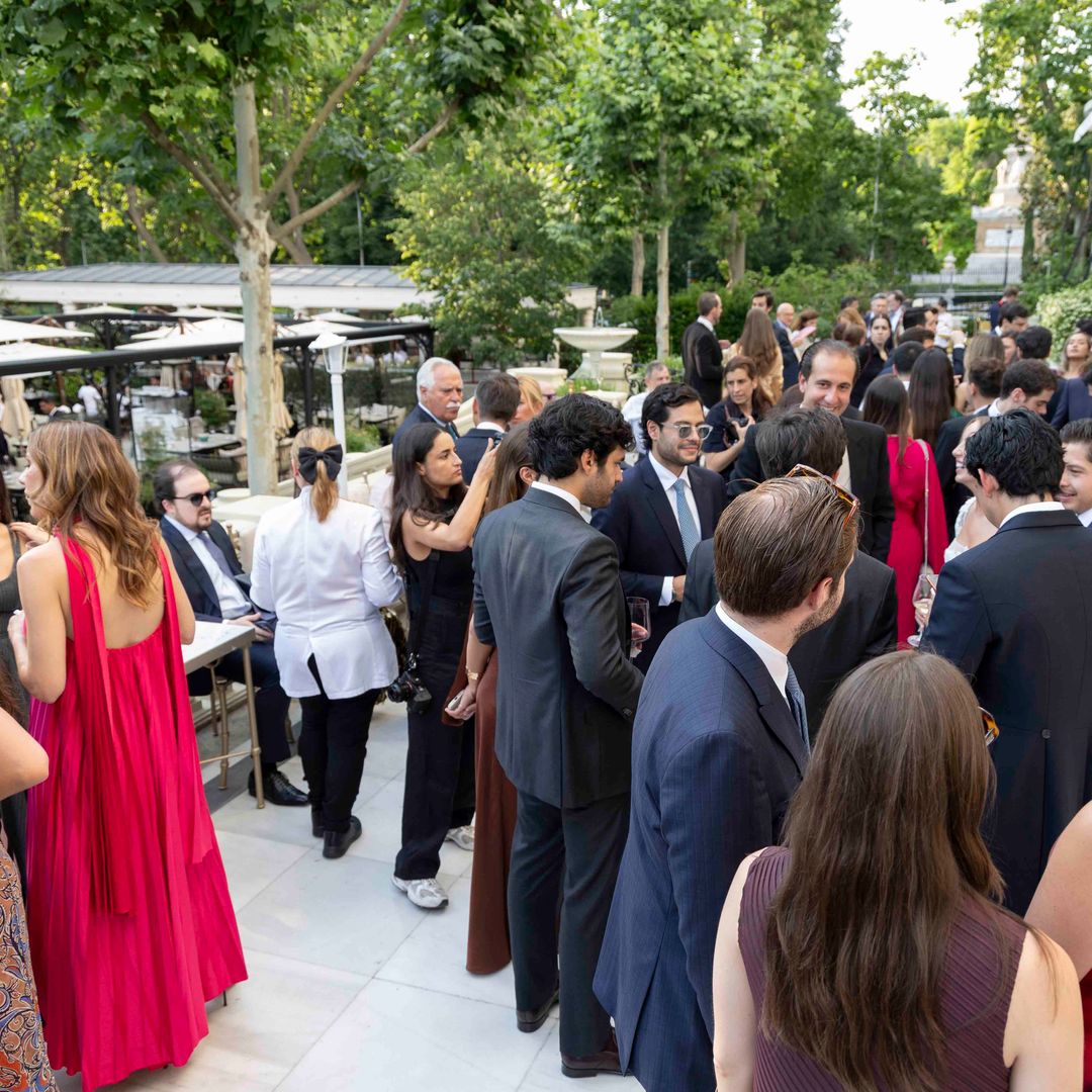 La terraza del hotel, donde también se sirvió el cóctel
