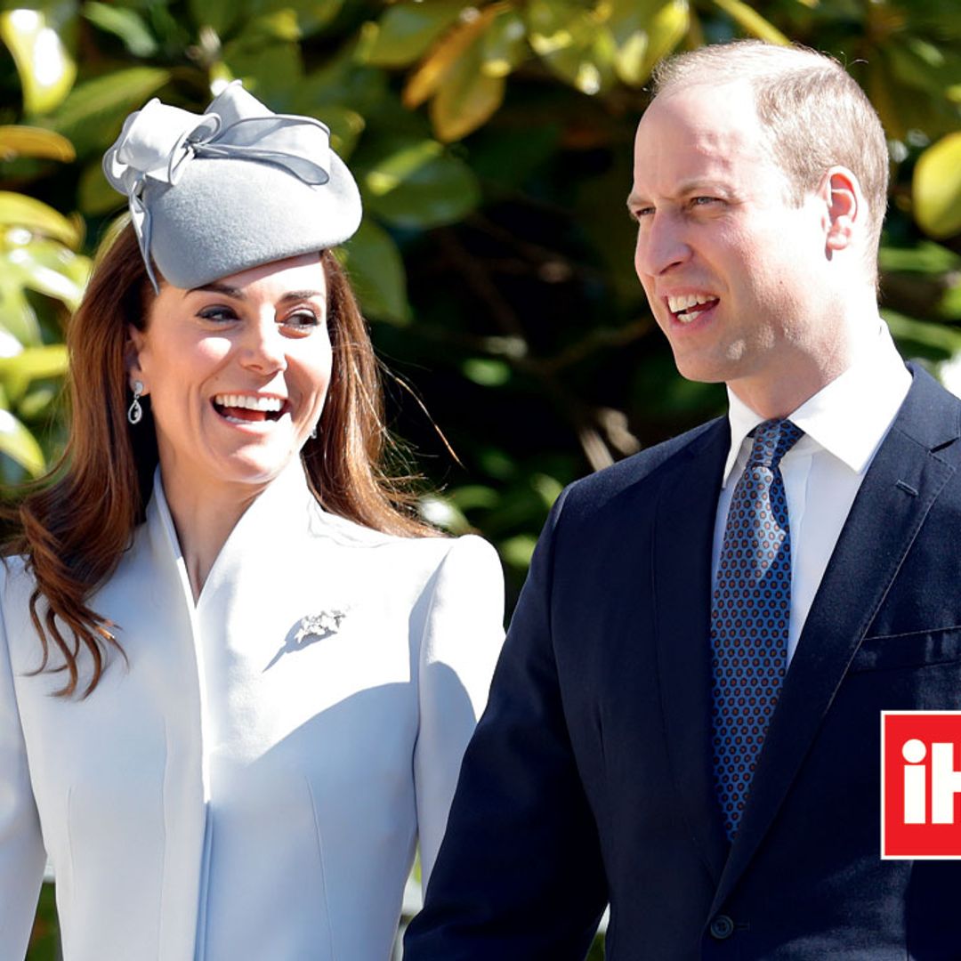 En ¡HOLA!: Guillermo y Kate, la sonrisa que desmiente los rumores