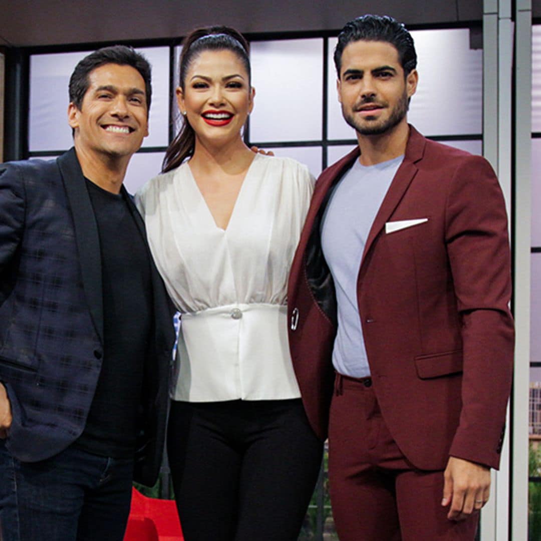 Ana Patricia Gámez, Rafael Araneda y Roberto Hernández nos dan un vistazo de 'Enamorándonos'