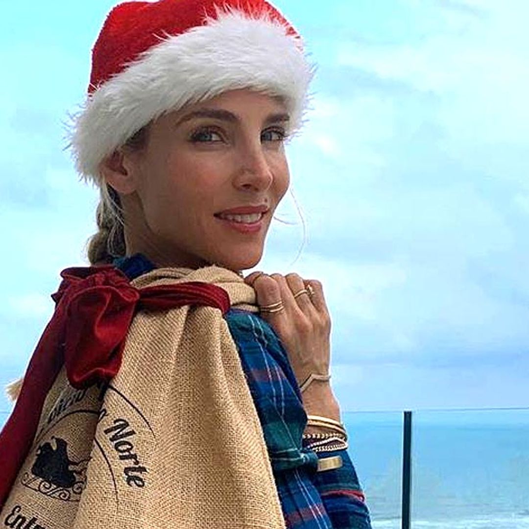 Elsa Pataky carga pilas en Nueva Zelanda para su nueva misión: ayudante de Papá Noel