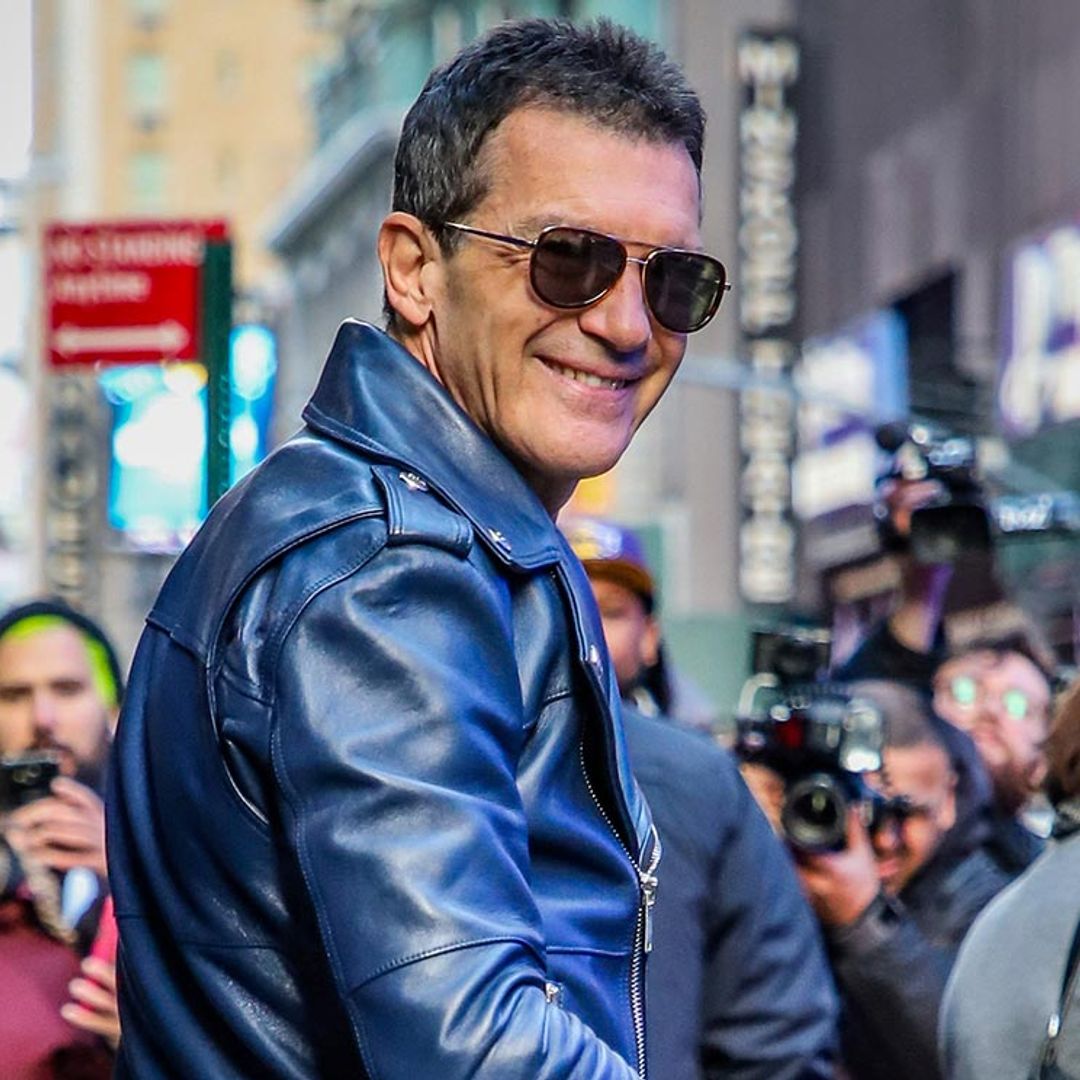 ¡Calienta motores para los Oscar! Antonio Banderas paraliza Times Square